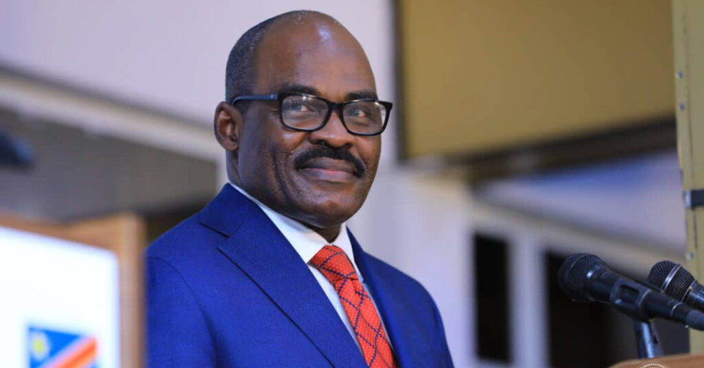 Le ministre des Finances, Nicolas Kazadi