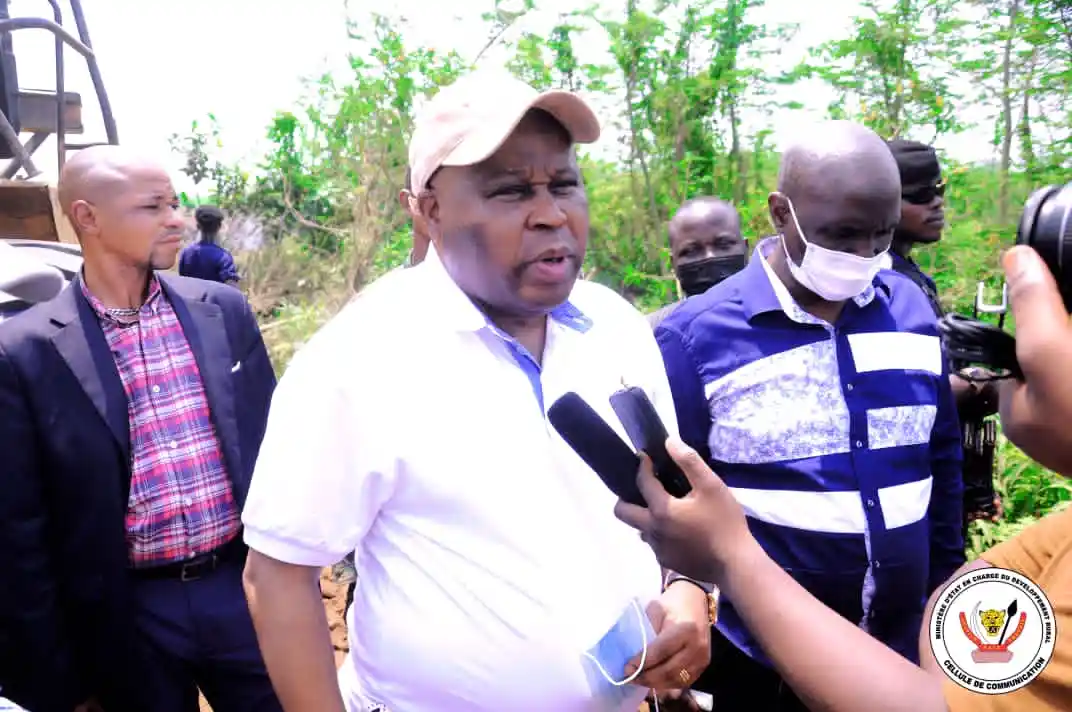Le ministre du Développement rural François Rubota à Goma