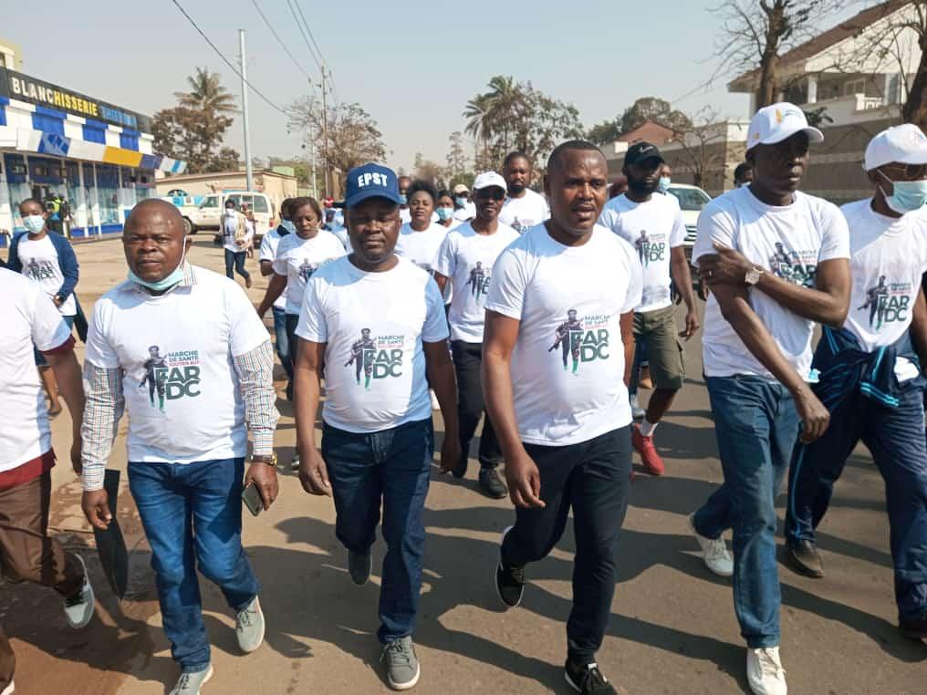 Marche de soutien des enseignants aux FARDC (Lualaba)
