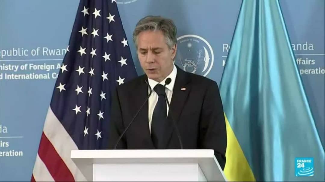 A. BLINKEN, en conférence de presse à Kigali