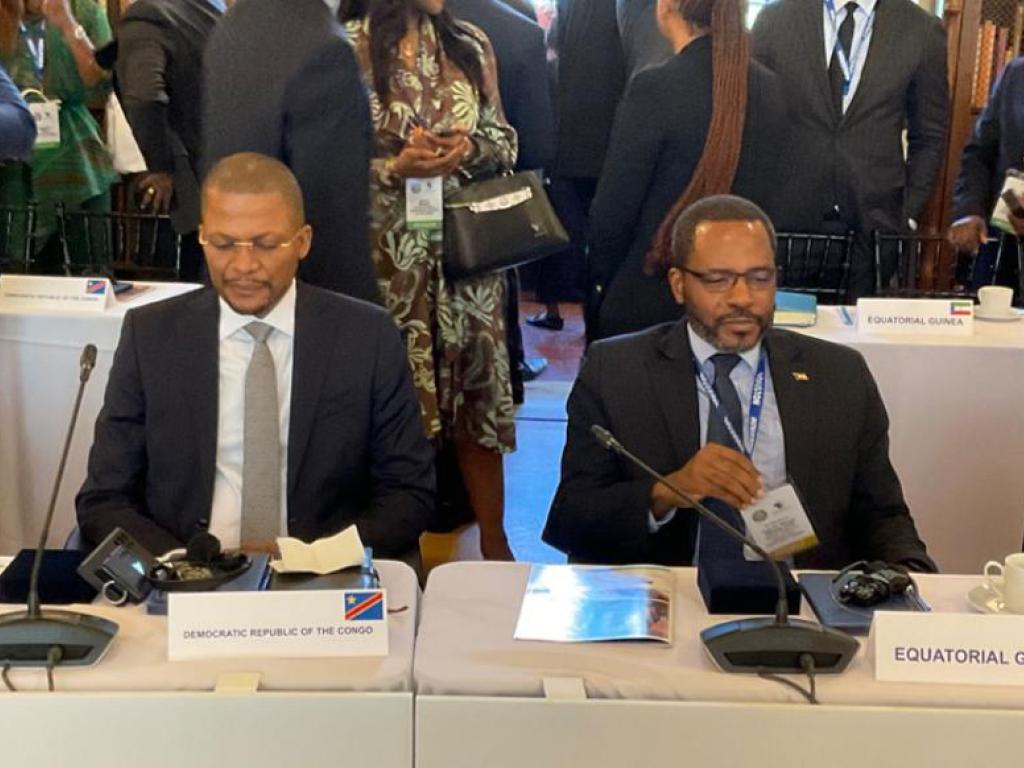 Le ministre Didier Budimbu à Houston