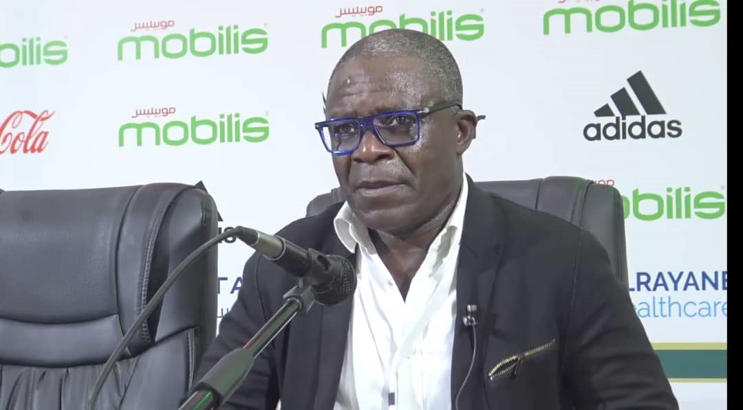 Otis Ngoma, sélectionneur des Léopards A’. Ph. Dr. Tiers