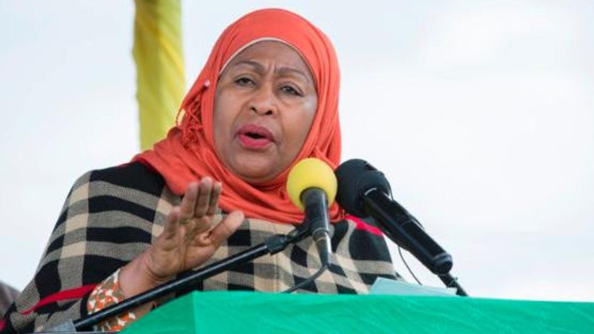 Samia Suluhu, présidente de la Tanzanie