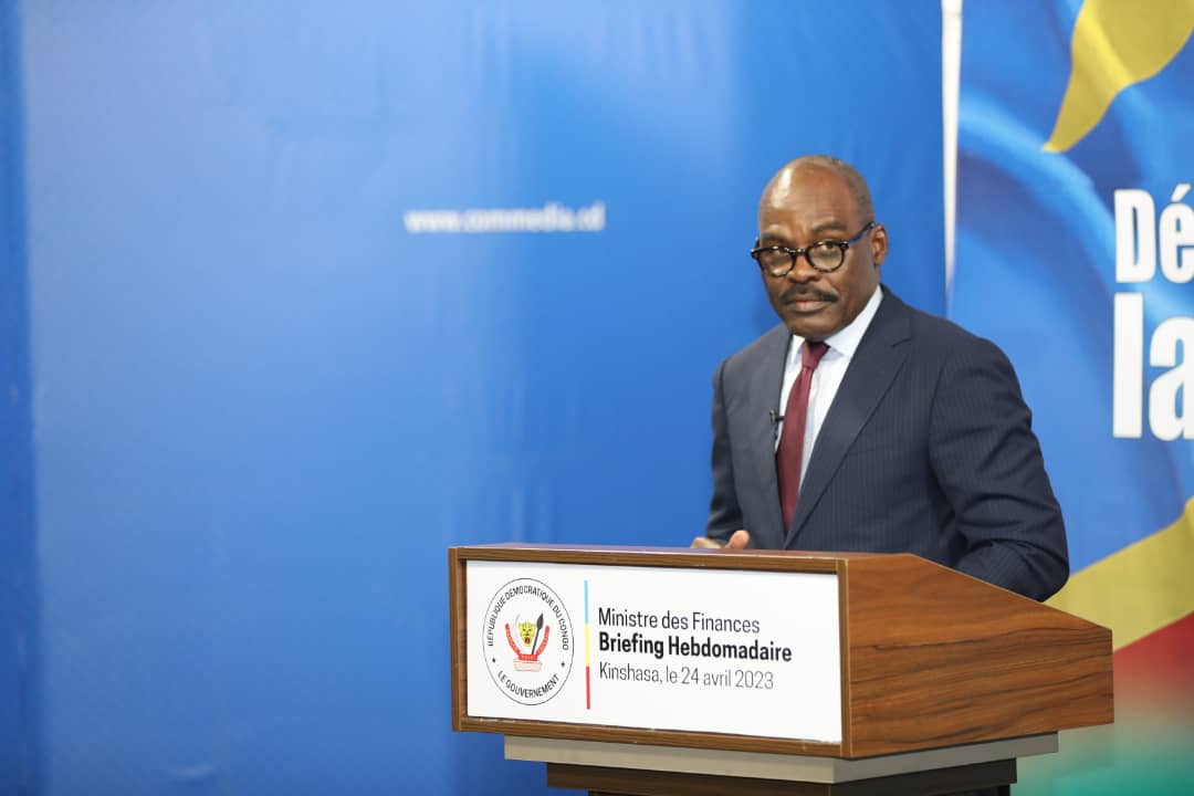 Nicolas Kazadi, ministre des Finances