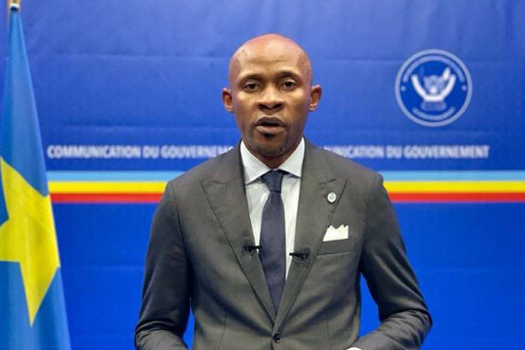 Le ministre Patrick Muyaya