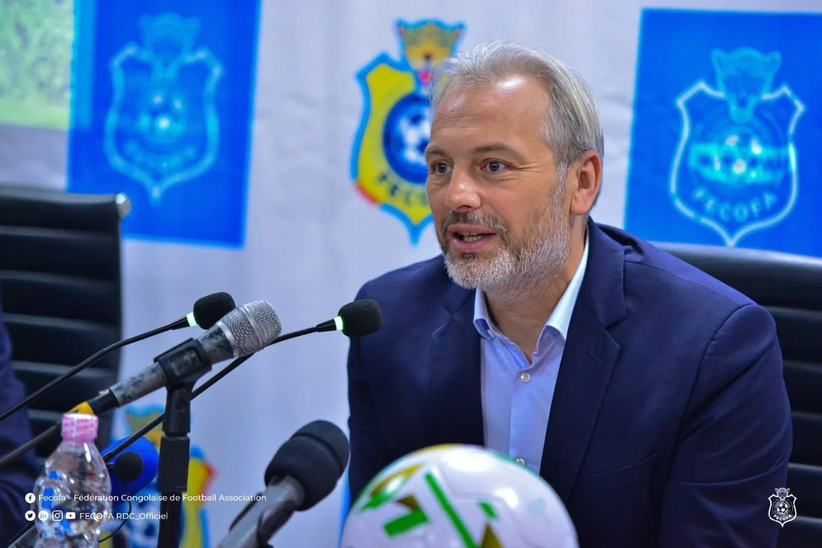 Sébastien Desabre, sélectionneur des Léopards