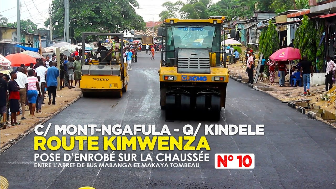 ROUTE KINDELE-KIMWENZA A KINSHASA : La fin des travaux de réhabilitation dans un mois