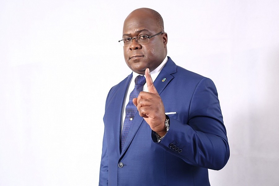 Le président de la République Félix-Antoine Tshisekedi Tshilombo