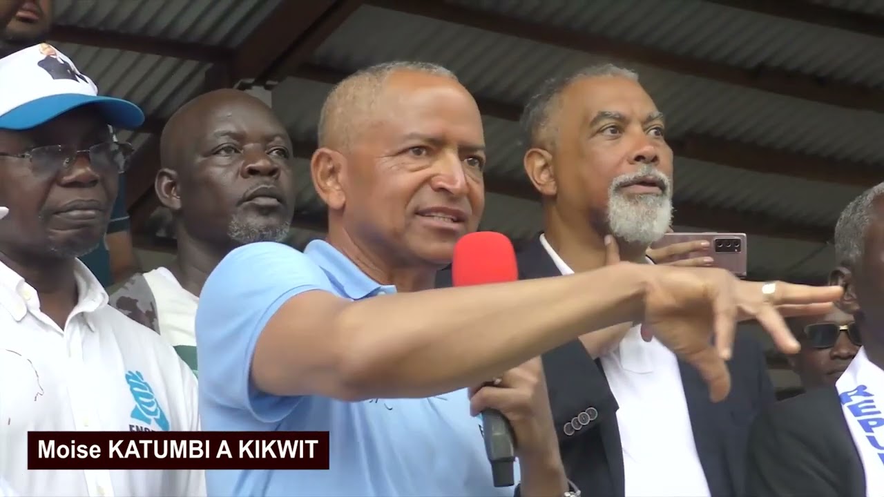 Moïse Katumbi à Kikwit