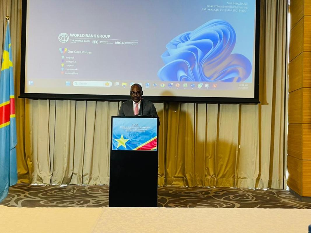 PROJETS FINANCES PAR LA BANQUE MONDIALE : La revue de performance lancée par Nicolas Kazadi