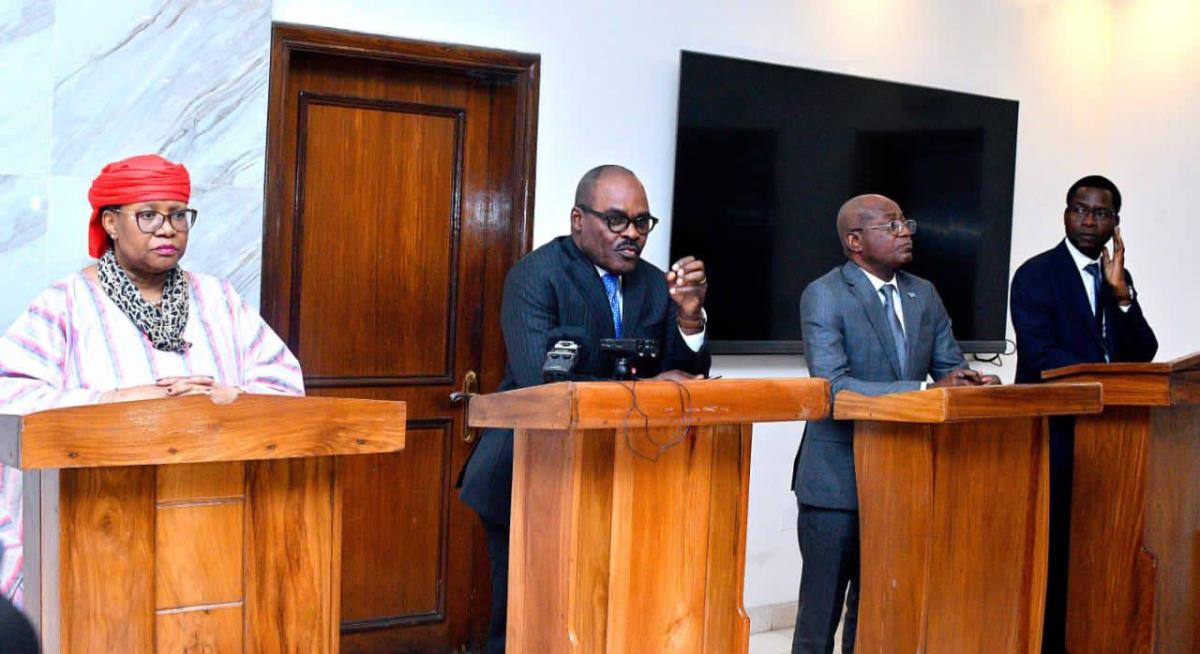 La dégélation du FMI/RDC avec le ministres des Finances et la gouverneure de la BCC