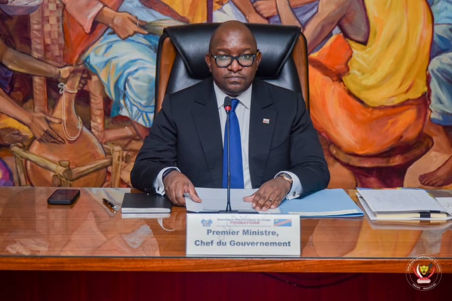 Le 1er ministre Jean-Michel Sama Lukonde.