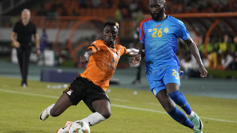 Le match RDC - Zambie