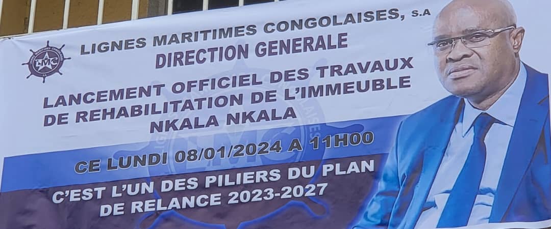 Transports maritimes : lancement des travaux de réhabilitation du bâtiment Nkala Nkala De LMC/ Matadi