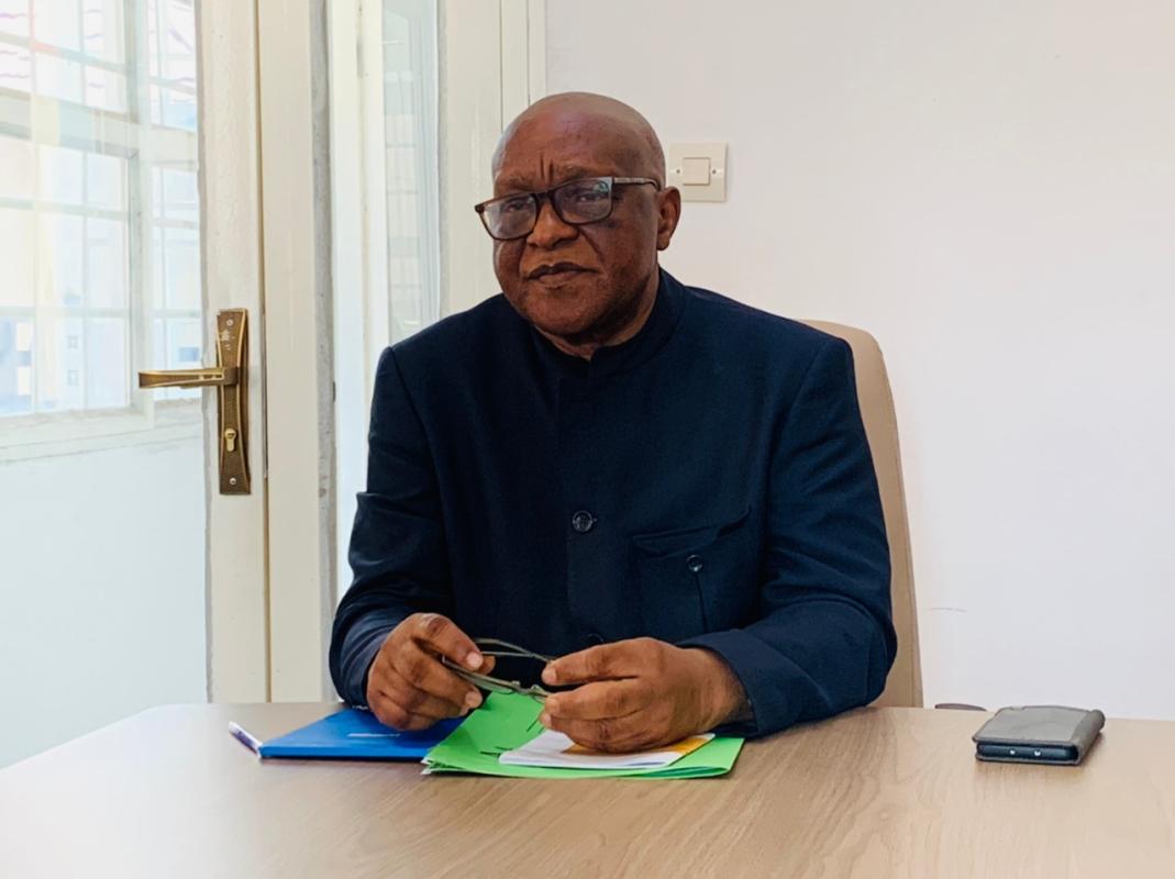 Le président du Conseil d’administration de l’ODEP, Florimond Muteba