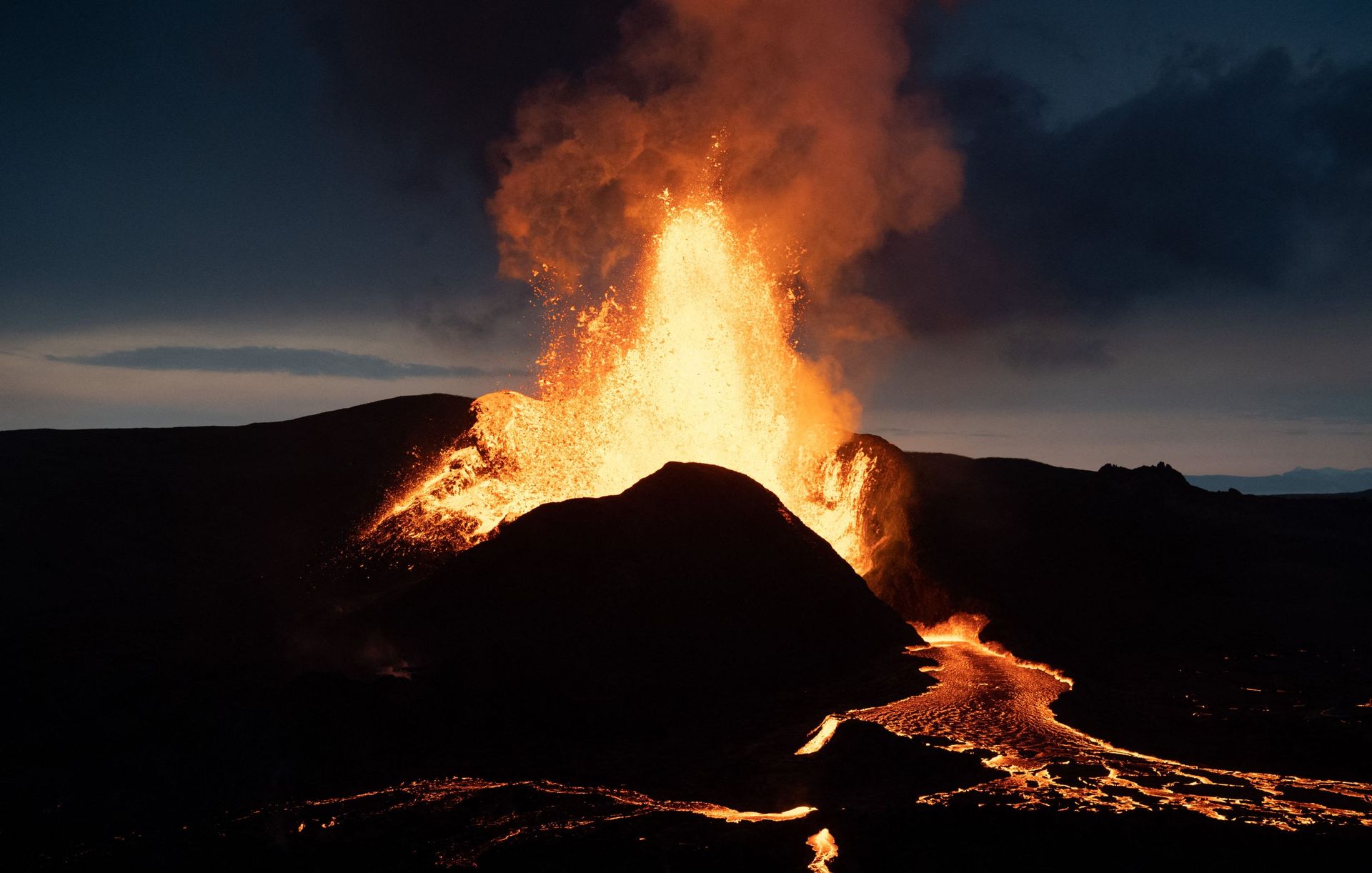 Dernière éruption du volcan Nyiragongo