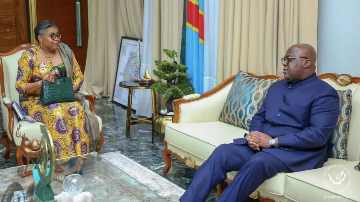 La 1ère ministre Judith Suminwa Tuluka reçue par le président de la République Félix Tshisekedi