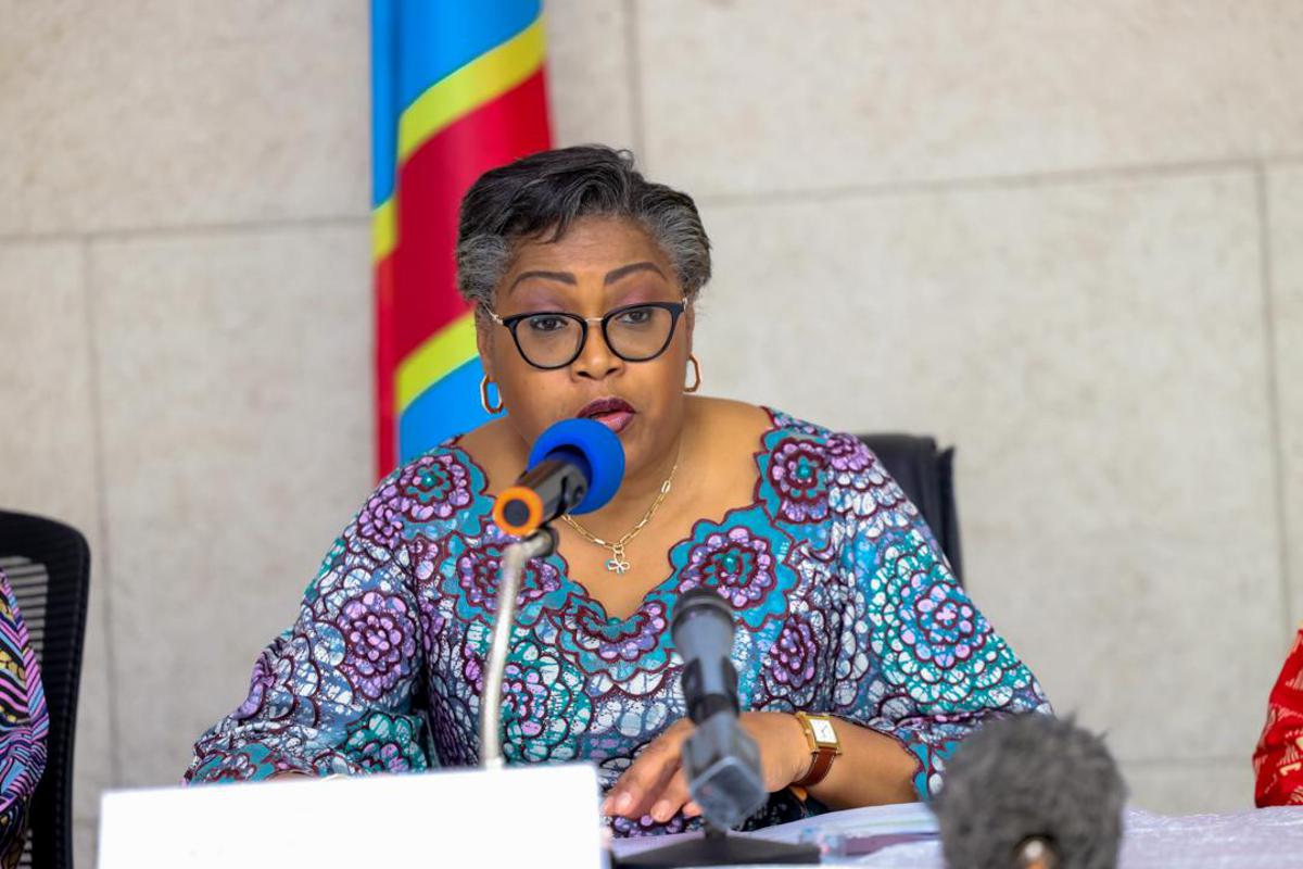 La 1ère ministre Judith Suminwa Tuluka