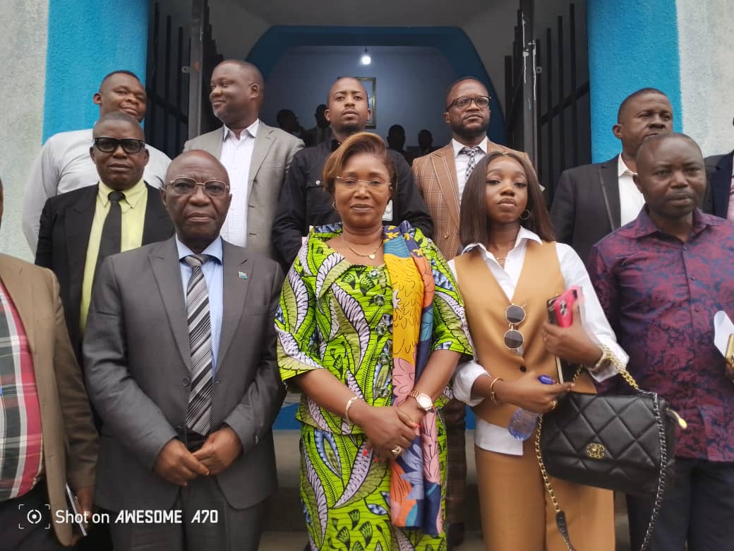 8EME ÉDITION EXPO BETON AU KONGO-CENTRAL : la DGA Gisèle MBWANSIEM à la tête de la délégation LMC SA à Matadi