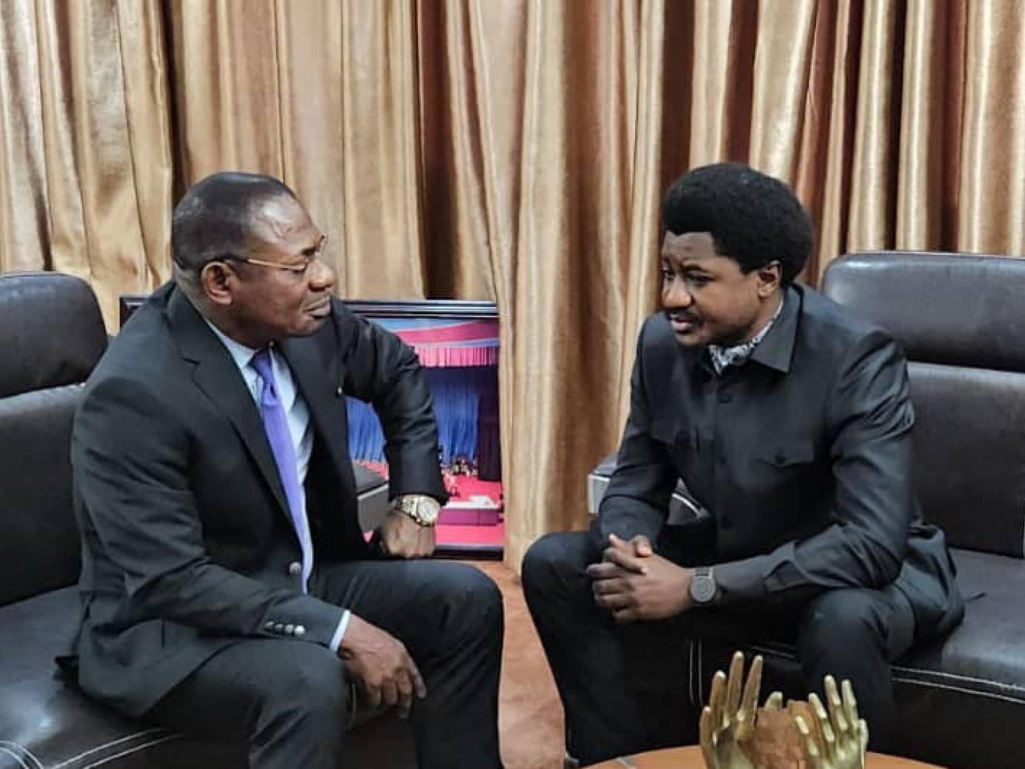 Firmin Mvonde et Constant Mutamba