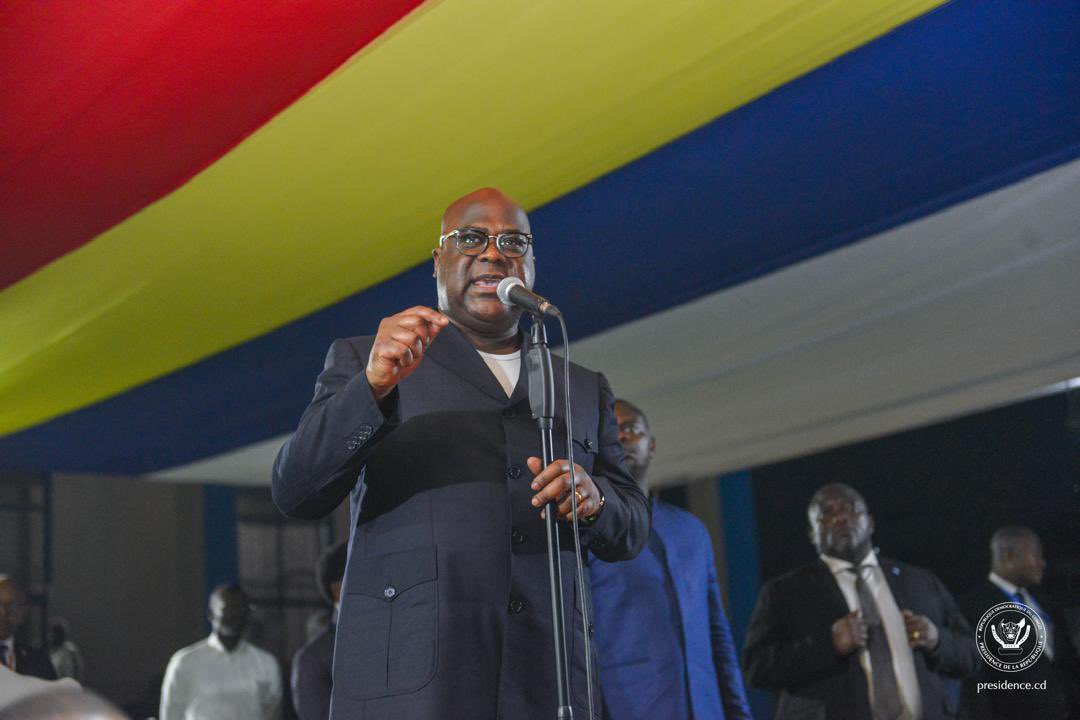 Le président Félix Tshisekedi à Kisangani