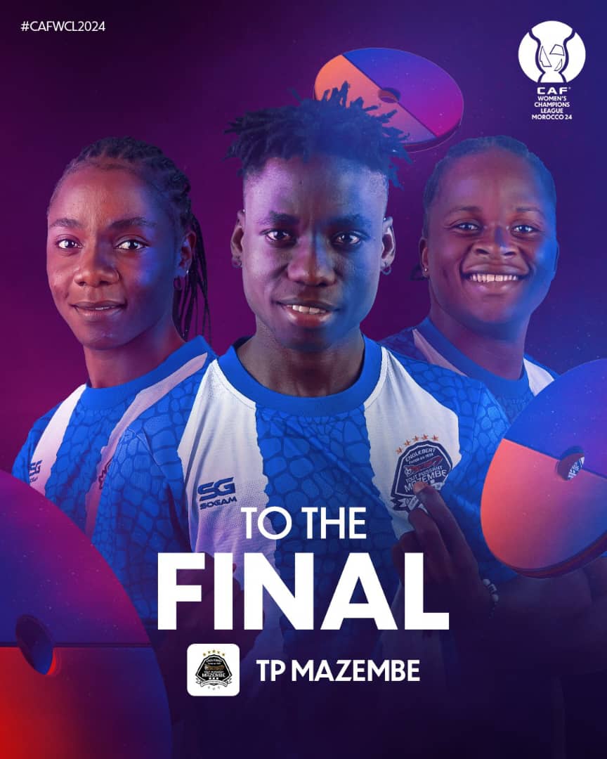 CAF Women’s Champions League : Le TP Mazembe affronte l’As FAR du Maroc ce samedi