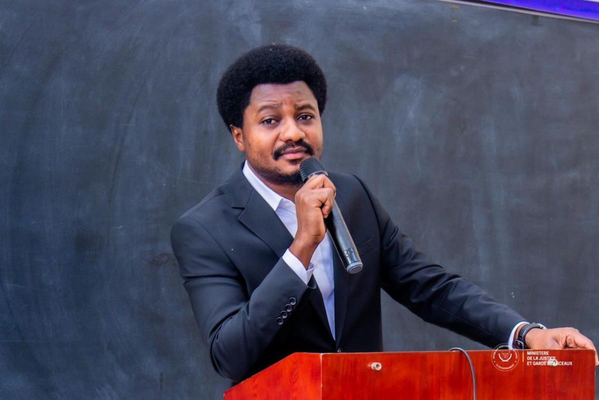 Le ministre de la Justice Constant Mutamba