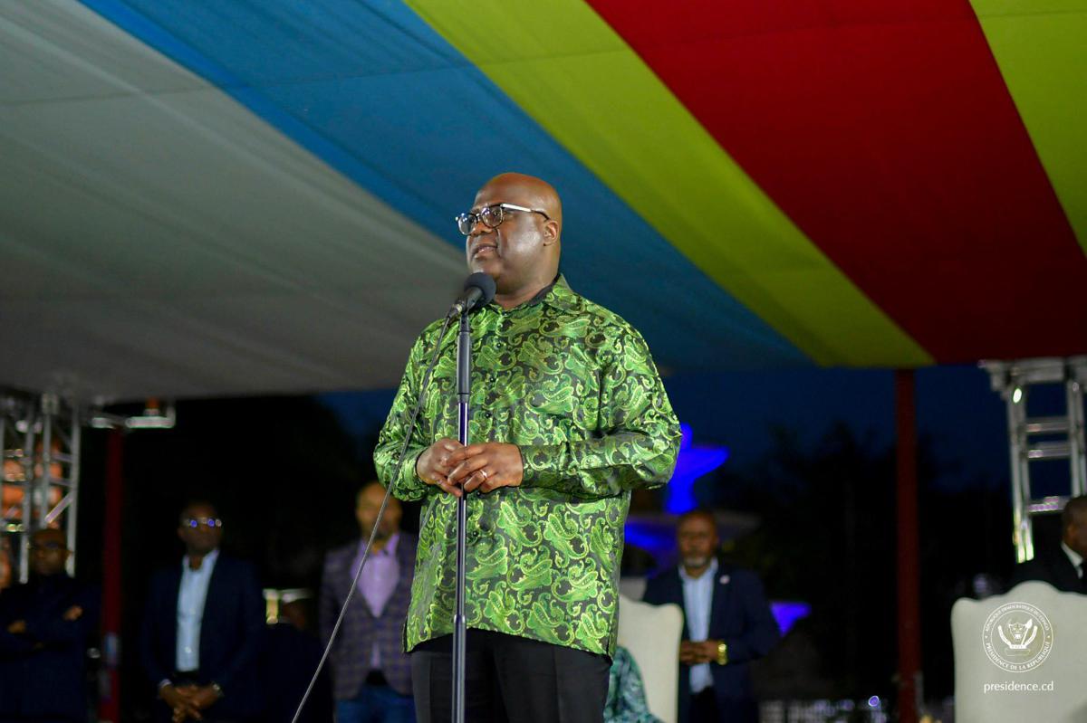 Le président Félix Tshisekedi à Lubumbashi