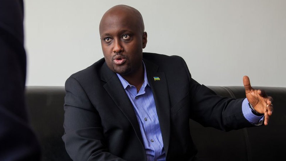 Olivier Nduhungirehe, ministre rwandais des Affaires étrangères