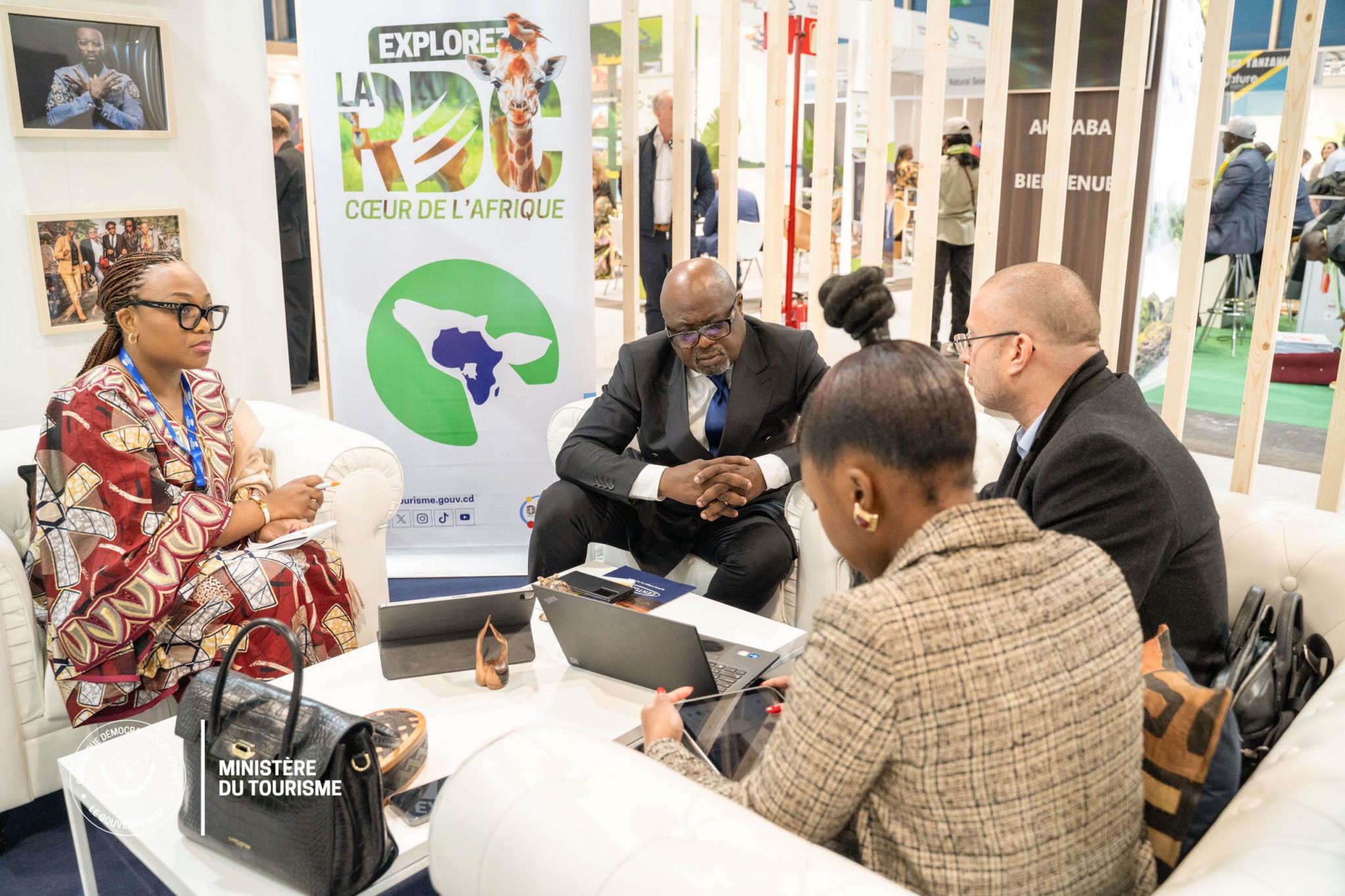 Le ministre Didier M’Pambia à la Foire Internationale du Tourisme à Madrid