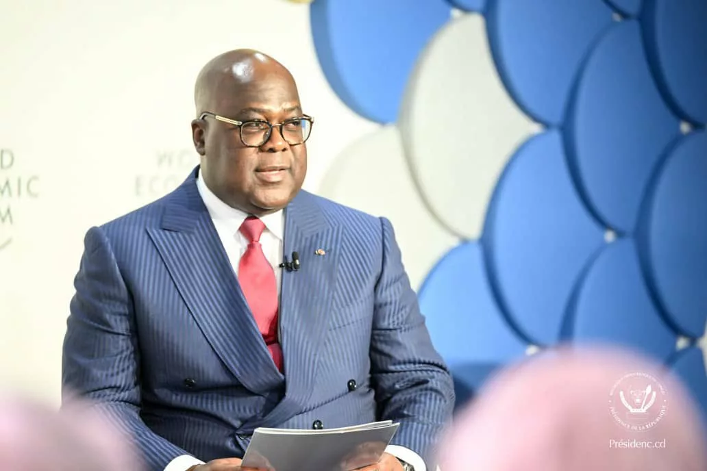 Le président de la République Félix Tshisekedi Tshilombo
