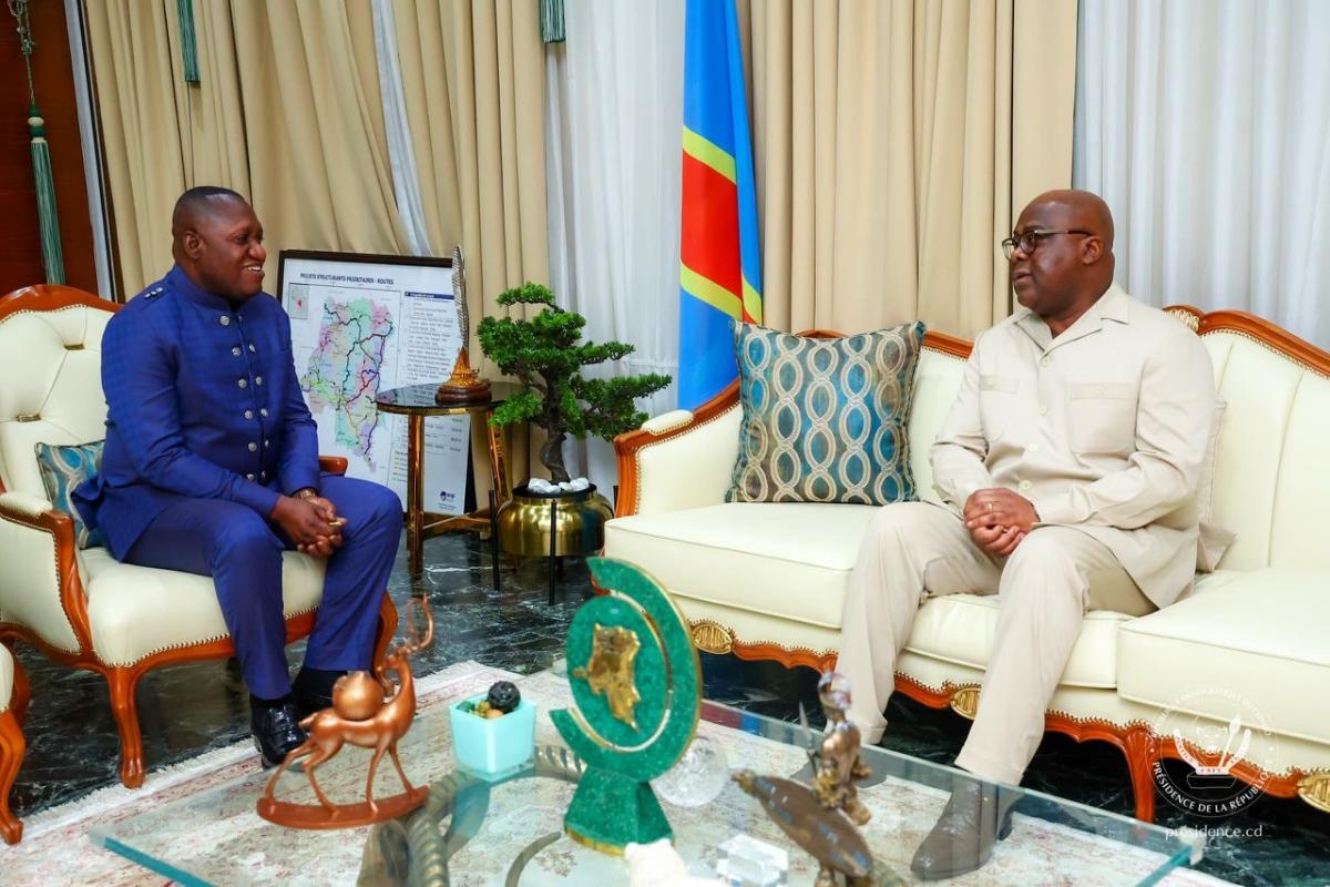 L’inspecteur général des finances, Jules Alingete, reçu par le président Tshisekedi