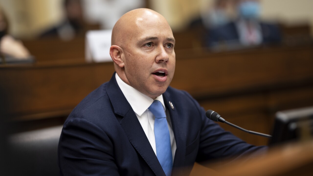 Brian Mast, président de la Commision des Affaires étrangères de la chambre des représentants des Etats-Unis
