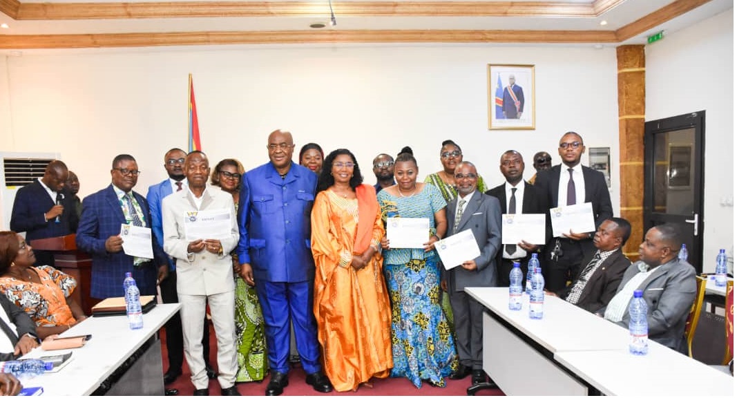 LIGNES MARITIMES CONGOLAISES SA : clôture de la formation des délégués syndicaux à Kinshasa