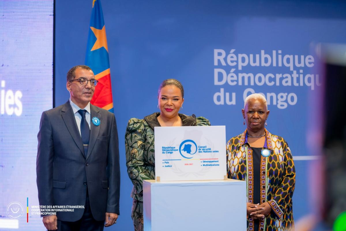 Thérèse Kayikwamba au siège des Nations Unies le 03 juin 2025