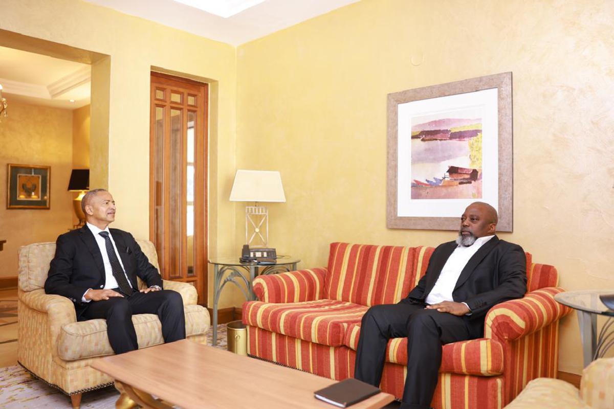 Moïse Katumbi et Joseph Kabila