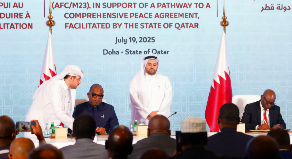 Négociations M23 - Gouvernement à Doha