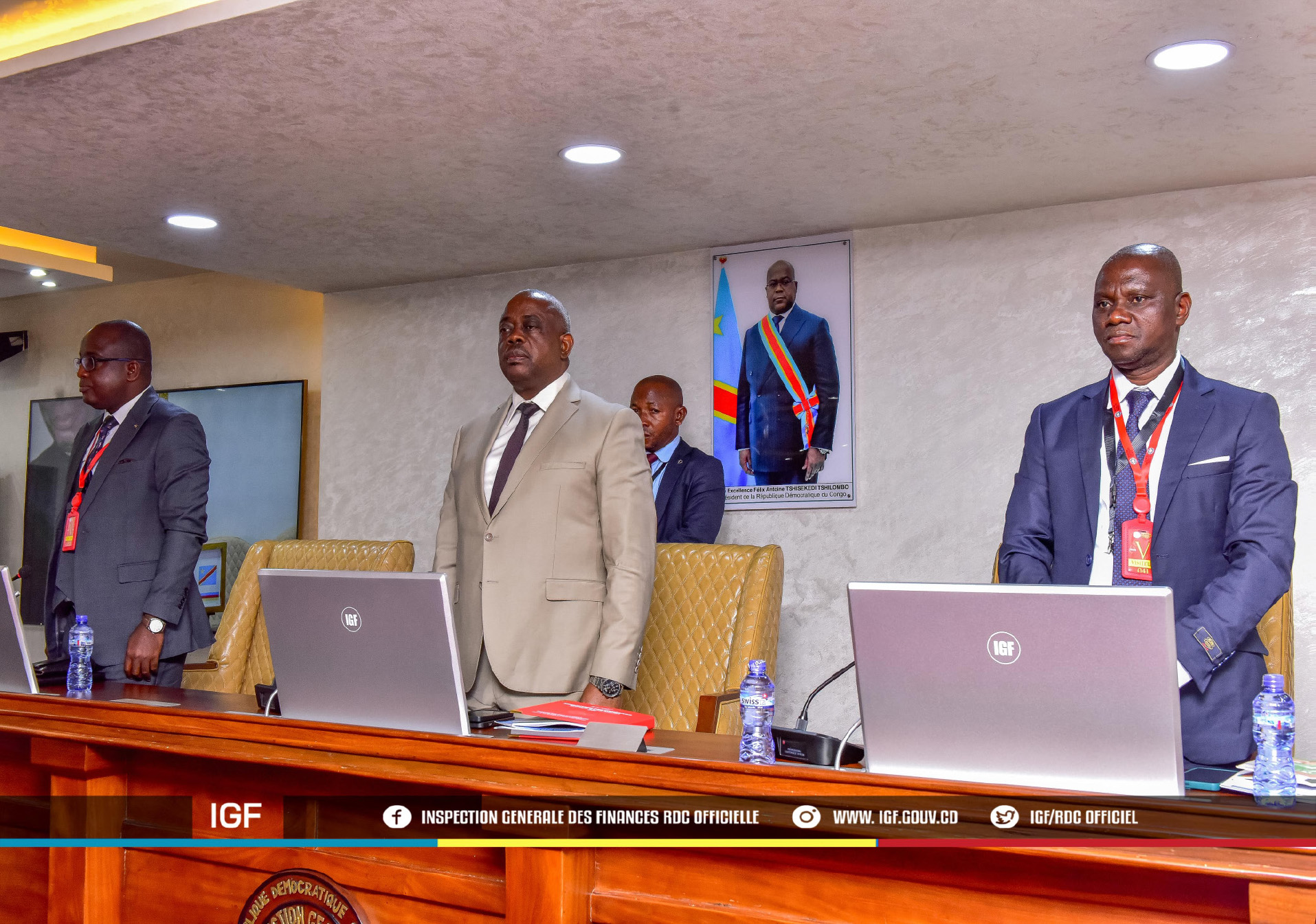 Ouverture du Forum citoyen international par l’IGF Christophe Bitasimwa.
