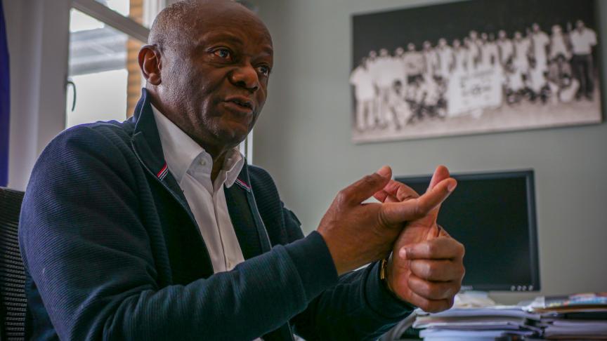 Le député belge Pierre Kompany