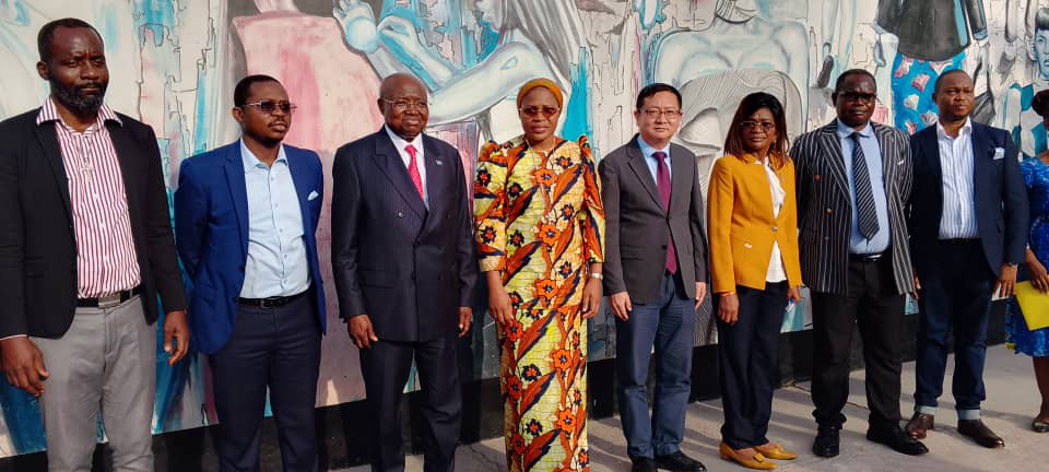 L’ambassadeur de Chine en RDC à l’atelier industriel de l’ISAM