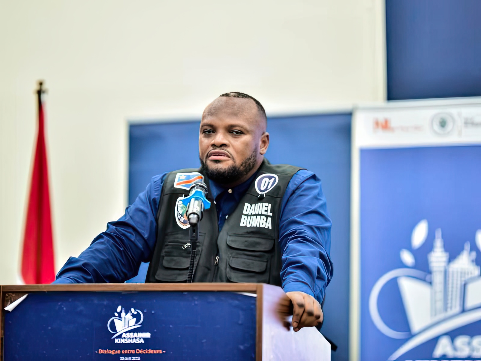 Le gouverneur de la ville-province de Kinshasa Daniel Bumba.