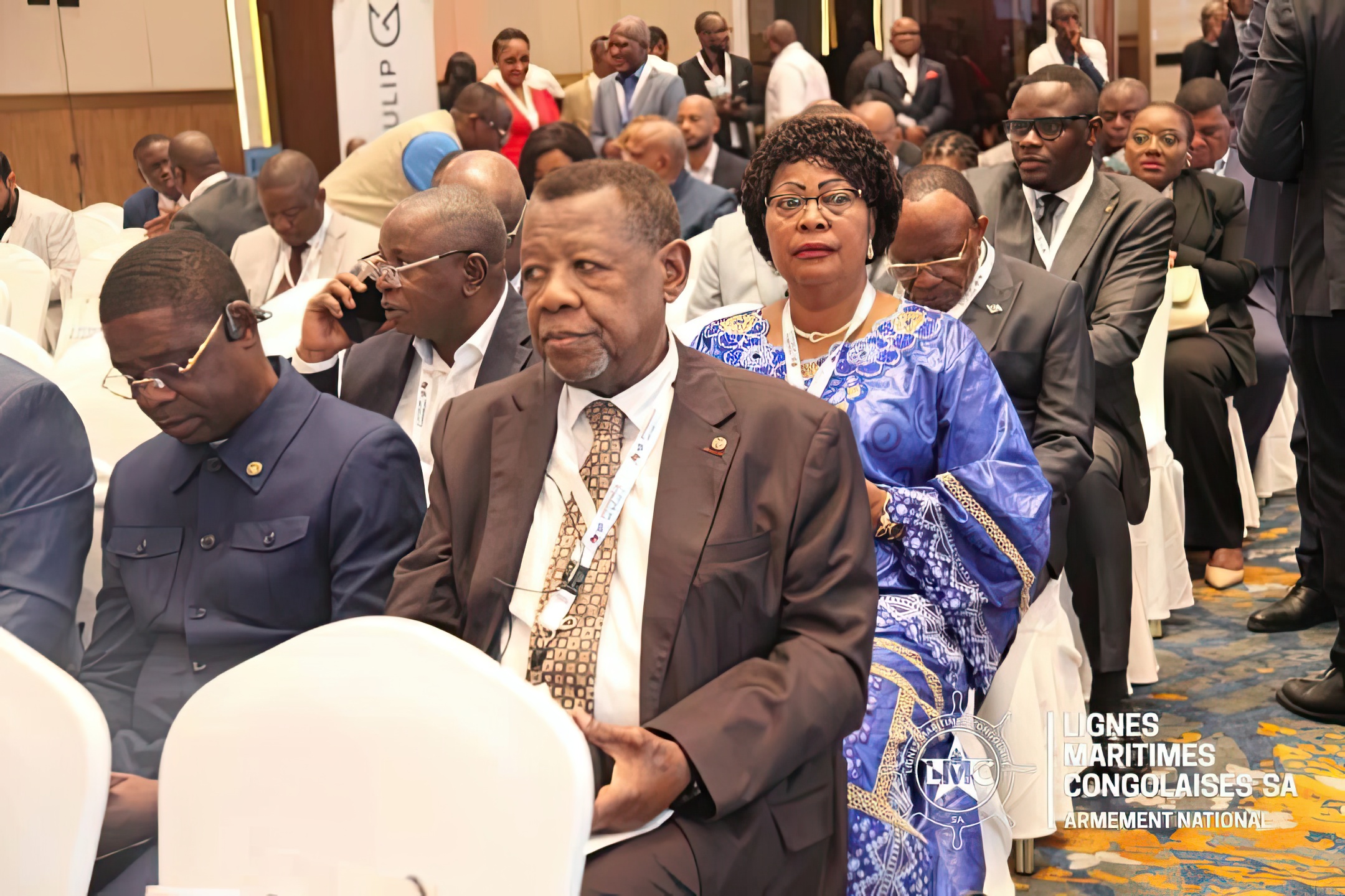 Le PCA de LMC SA Lambert Mende Omalanga au 3ème Forum économique RDC - Angola