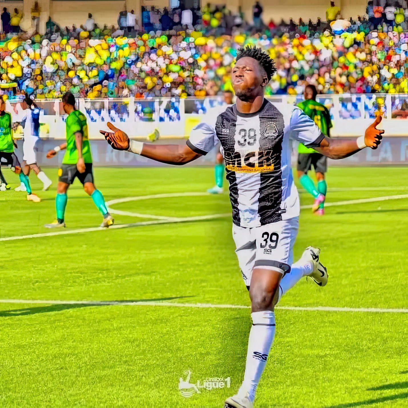 Le joueur de TP Mazembe, Fily Traoré.
