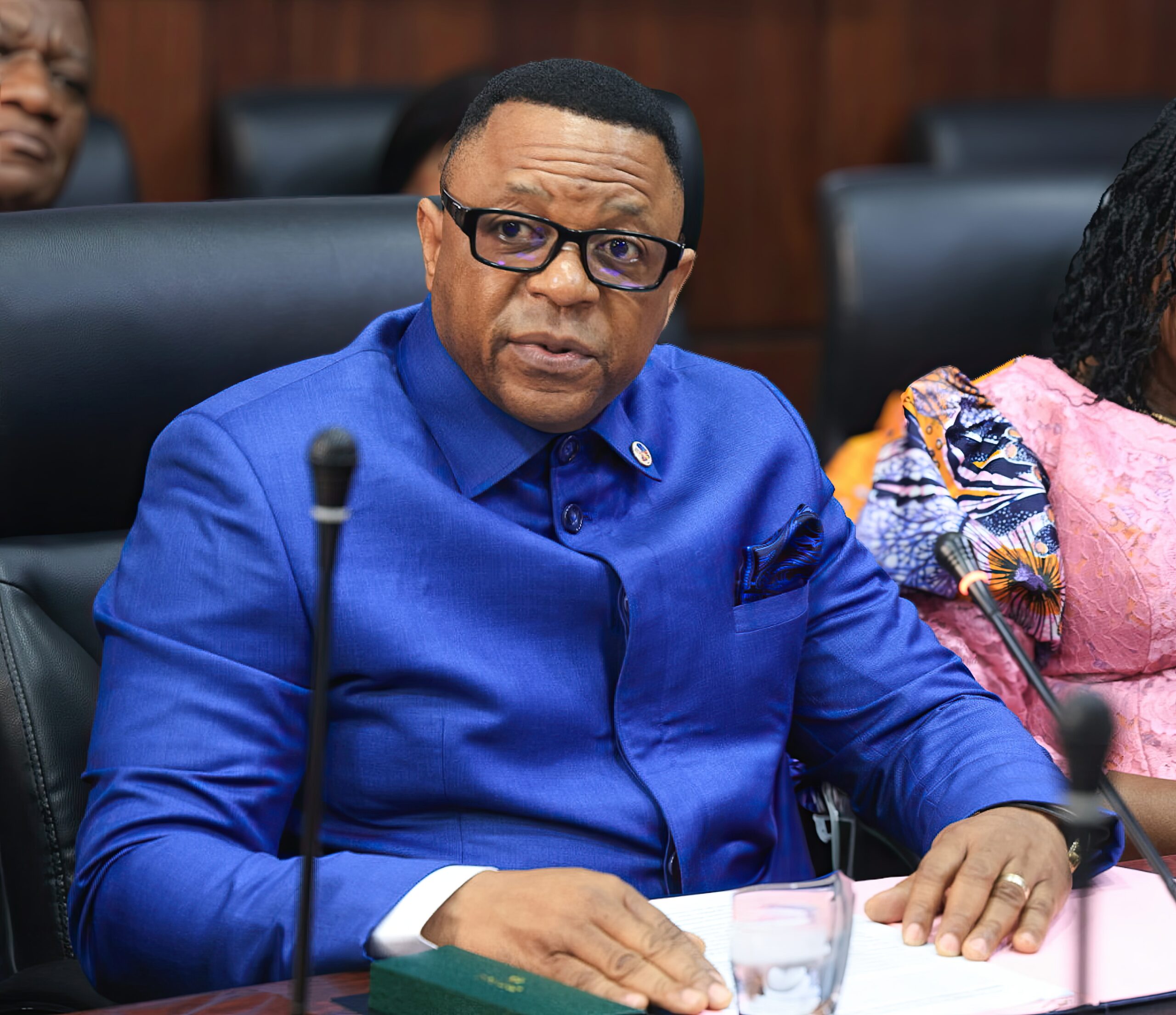Le DG du FPI, Hervé Claude Ntumba