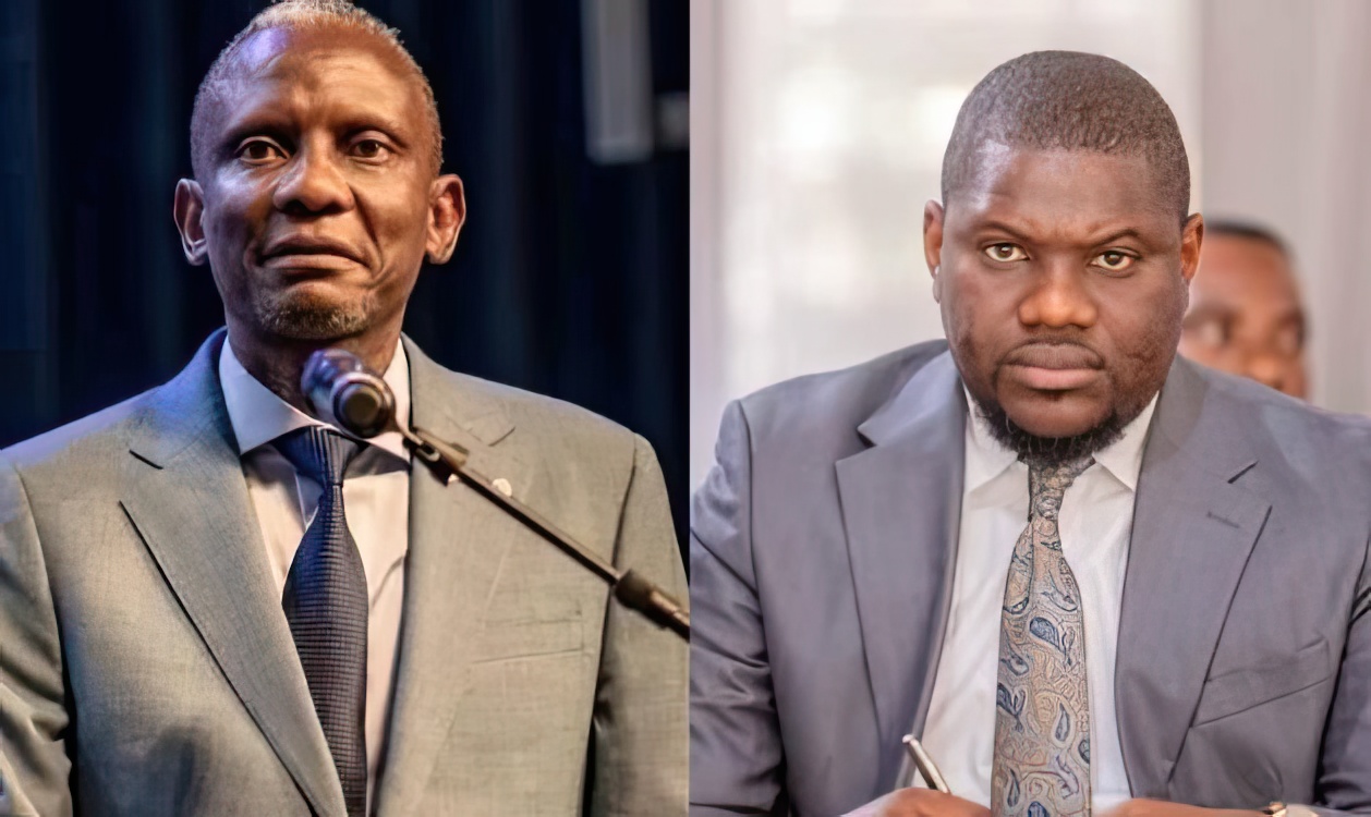 Le ministre des ITPR John Banza et le gouverneur du Kongo-Central Grace Bilolo