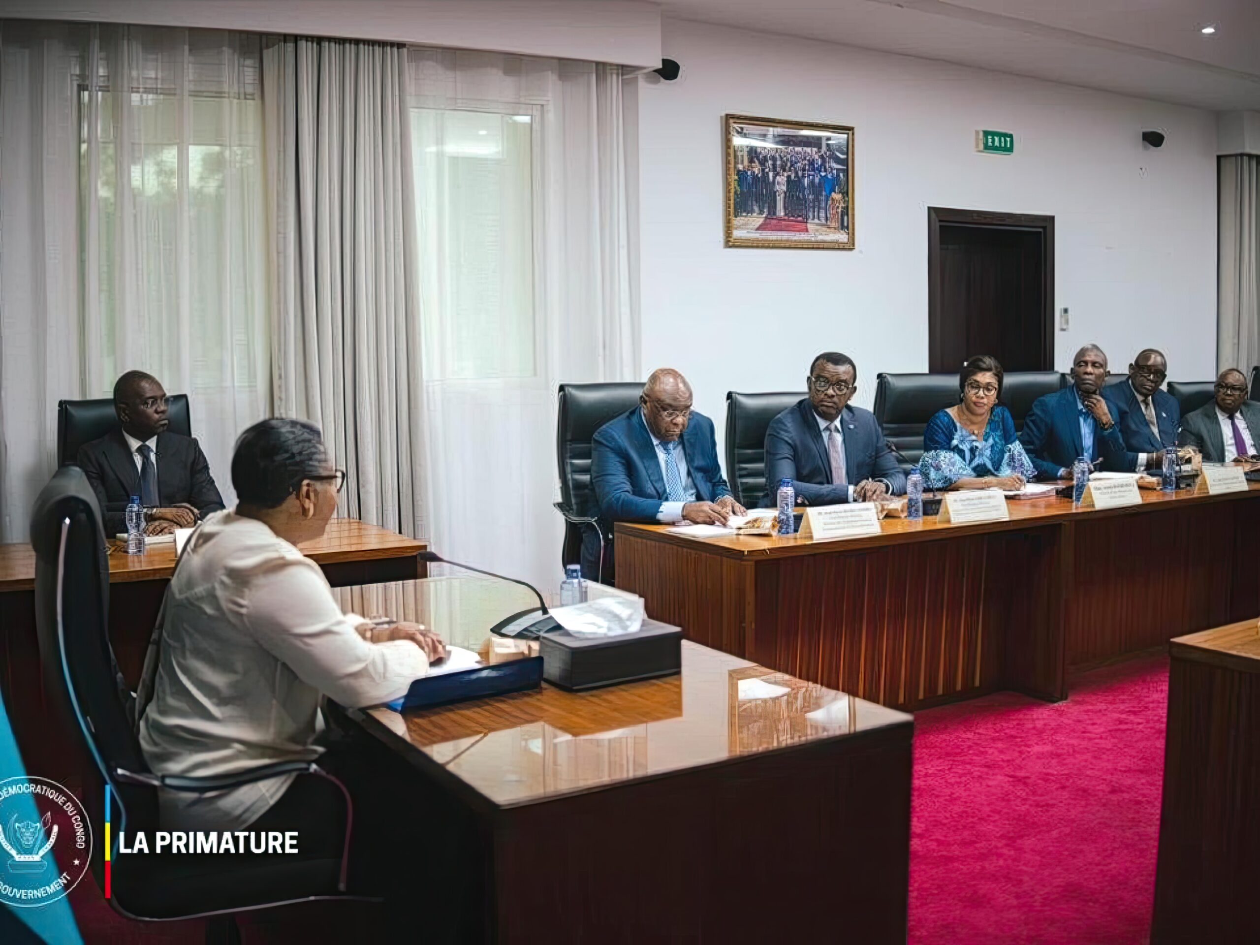 Séance de travail de la Commission mixte RDC - Ouganda