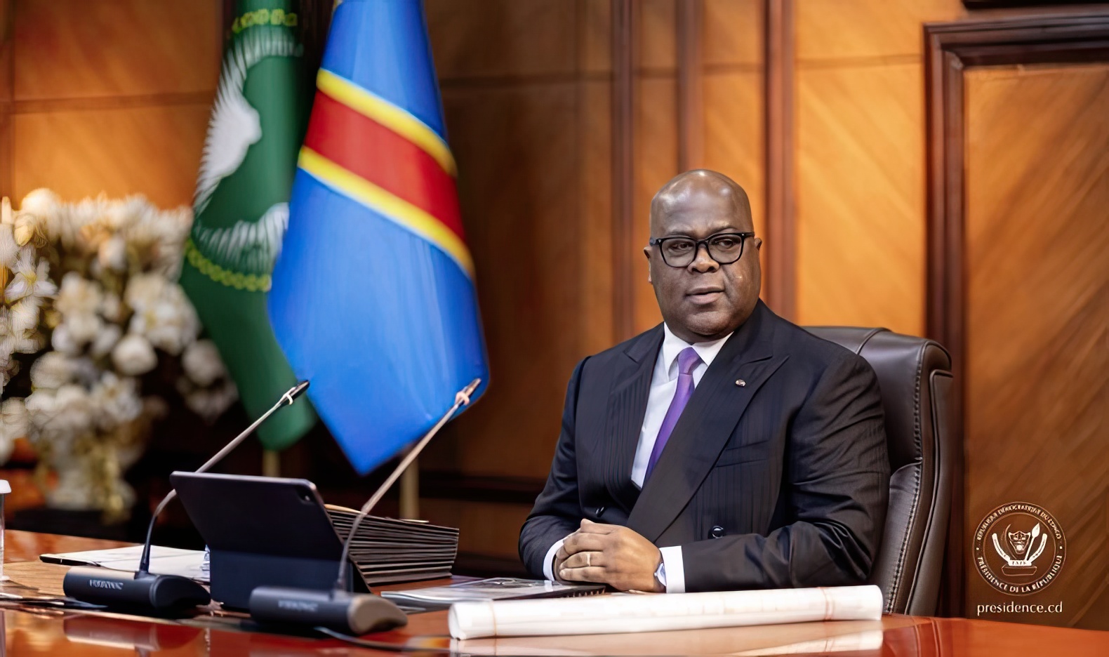 Le président Félix Tshisekedi.