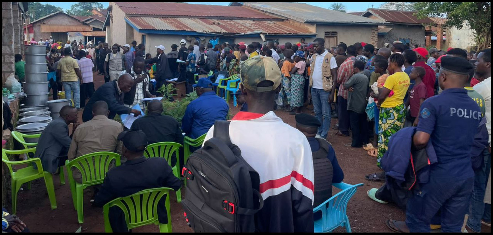 L’assistance des déplacés de Mambasa