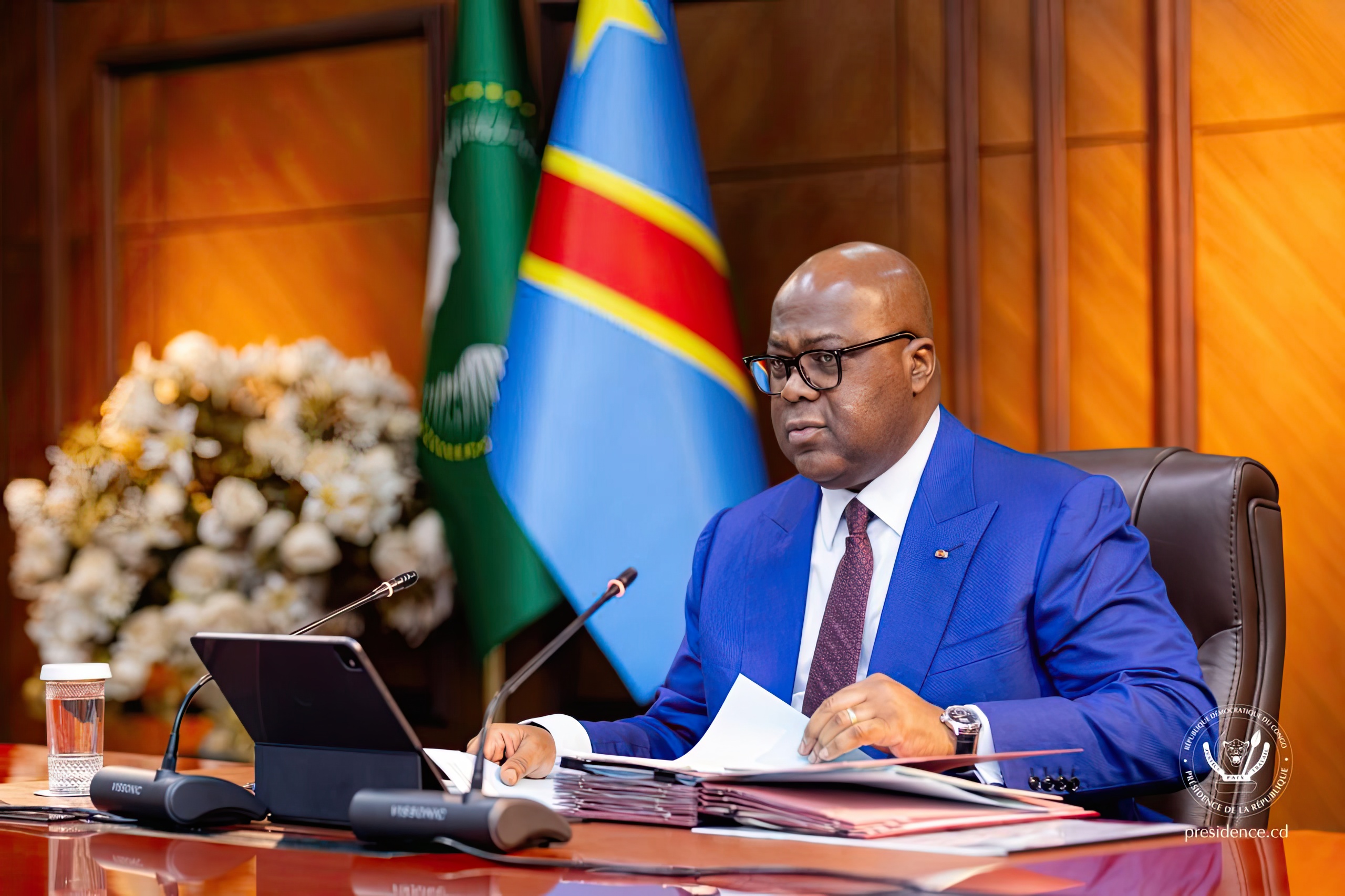 Le président Félix Tshisekedi.