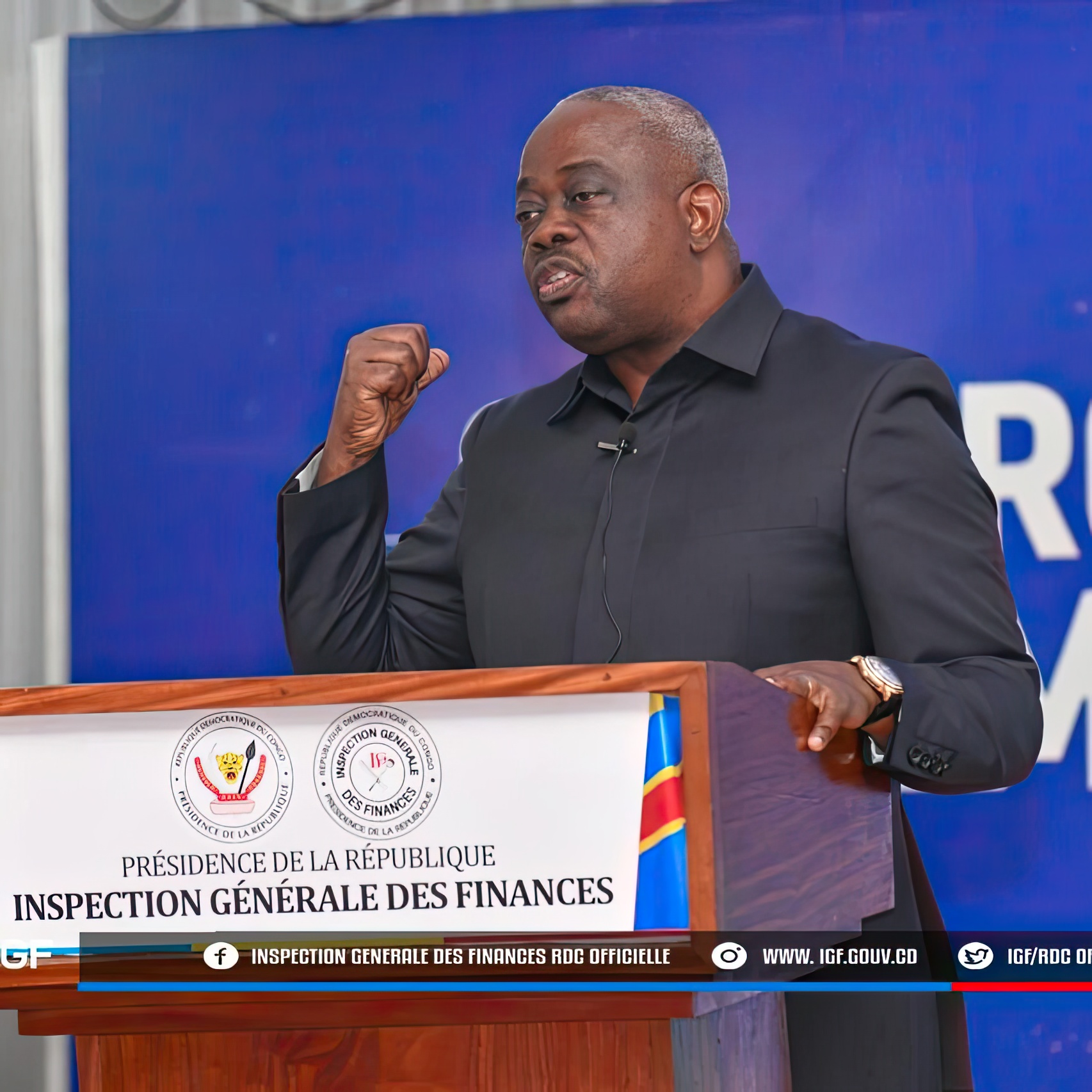 Christophe Bitasimwa, IGF - chef de service.